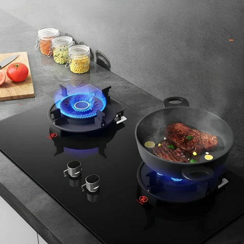 LIFTABLE DOUBLE GAS STOVE