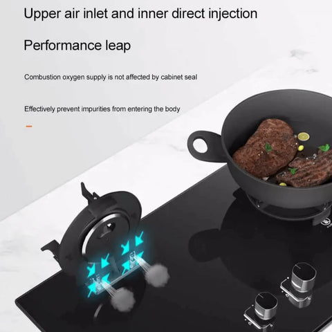 LIFTABLE DOUBLE GAS STOVE