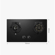 LIFTABLE DOUBLE GAS STOVE