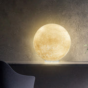 Moon Lamp - Resin - Unique Texture on Moon Surface