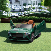 Bentley Bacalar - Electric Kids Car - Green Brown - With Remote Control