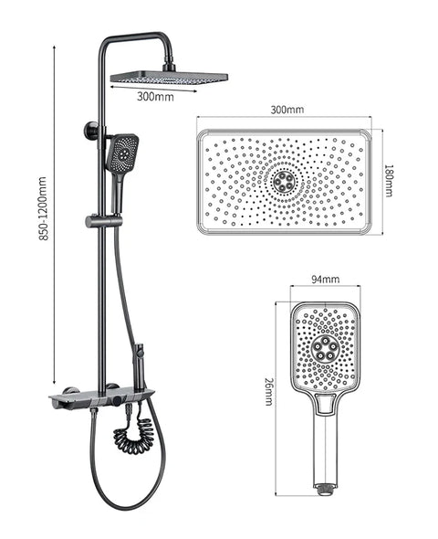 ProTherm Multi-Function Shower Unit