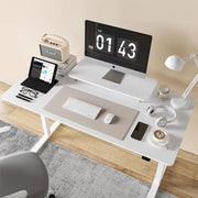 White Office Desk