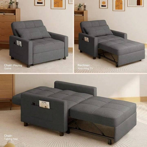 TrendsSleeper Sofa Chair Bed, Convertible Sofa