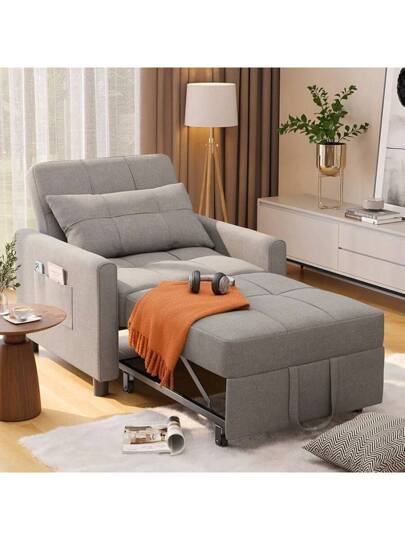 TrendsSleeper Sofa Chair Bed, Convertible Sofa