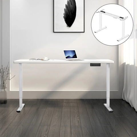 White Office Desk