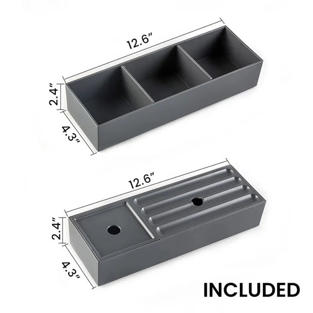 Hannemarie 30'' Wall Mounted Single Bathroom Vanity with Ceramic Top