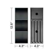 Hannemarie 30'' Wall Mounted Single Bathroom Vanity with Ceramic Top