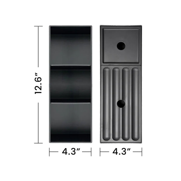 Hannemarie 30'' Wall Mounted Single Bathroom Vanity with Ceramic Top