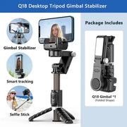 360 Rotatie Na Opnamemodus Cardanische Stabilisator Selfie Stick Statief Gimbal Voor Iphone Telefoon Smartphone Live Fotografie