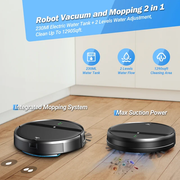 New Smart Household Floor Vacuum Cleaner Robot Wifi App control Automatic cleaning Sweeping Mopping Robot Vacuum Cleaner