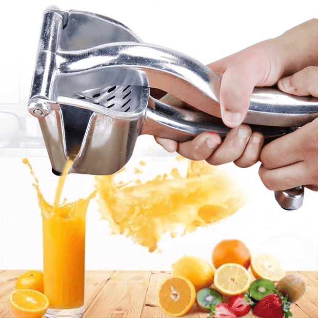 Manual Stainless Steel Citrus Juicer Lemon Lime Orange Fruit Hand Press Squeezer Kitchen Tool - MRSLM