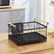 Stainless Steel Sink Dish Drying Rack Dish Cup Drainer Rack Kitchen Storage Shelf Rack Organizer Holder Drainer Shelf - MRSLM