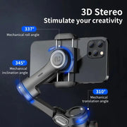 Aochuan 3-As Handheld Gimbal Stabilisator Smartxe Voor Smartphone Voor Iphone Android Ai Face Tracking Tiktok Vlog