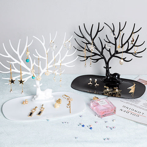 Creative Deer-shaped Jewelry Display Organizer