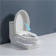 Dual Design Squat-toto-Sit Convertible Toilet