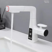 Basin Intelligent Digital Display With Pull Out Faucet