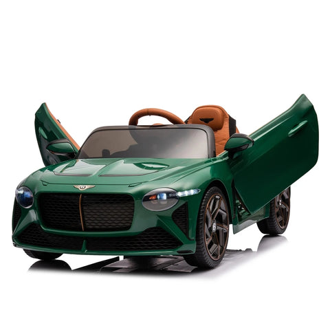 Bentley Bacalar - Electric Kids Car - Green Brown - With Remote Control