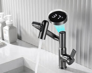 Intelligent Digital Display Bathroom Hot And Cold Basin Faucet