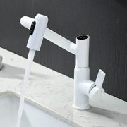 Intelligent Digital Display Bathroom Hot And Cold Basin Faucet