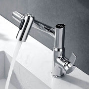 Intelligent Digital Display Bathroom Hot And Cold Basin Faucet