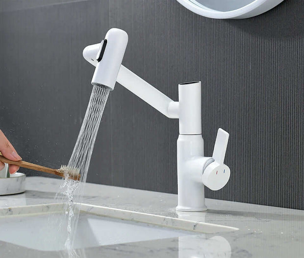 Intelligent Digital Display Bathroom Hot And Cold Basin Faucet