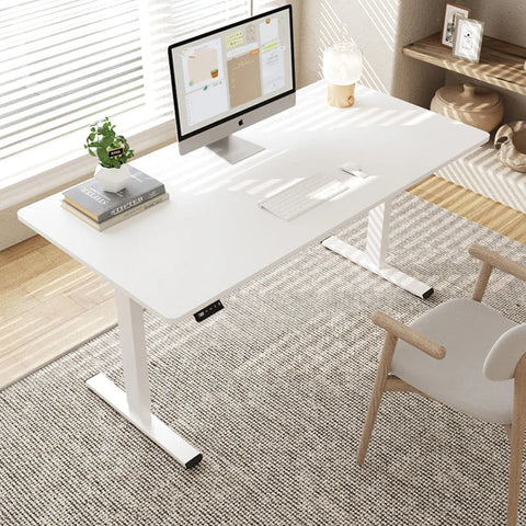 White Office Desk