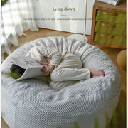 Ice silk lazy bean sofa