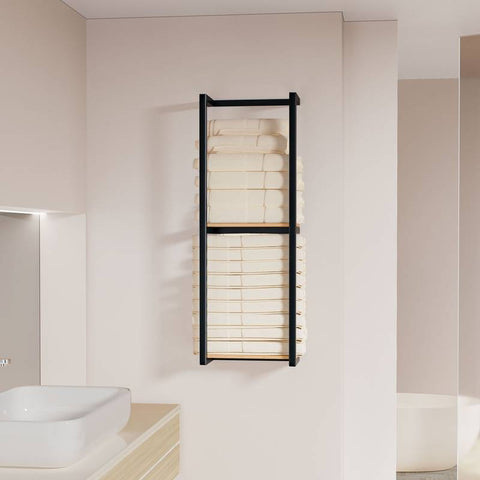 Wall-Mounted Stainless Steel Towel Rack