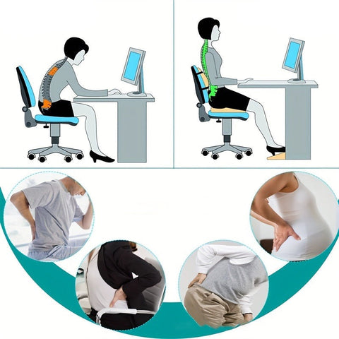 Lumbar Support Pillow for Office Chair Back Support