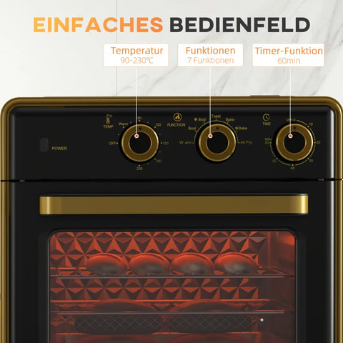 Mini-Compacte elektrische oven