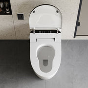 Modern Smart Toilet One-Piece 1.27 GPF Floor Mounted Elongated Toilet And Bidet Seat