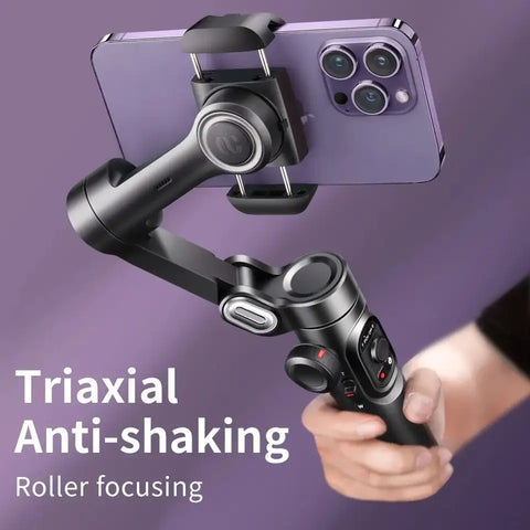 Aochuan 3-As Handheld Gimbal Stabilisator Smartxe Voor Smartphone Voor Iphone Android Ai Face Tracking Tiktok Vlog