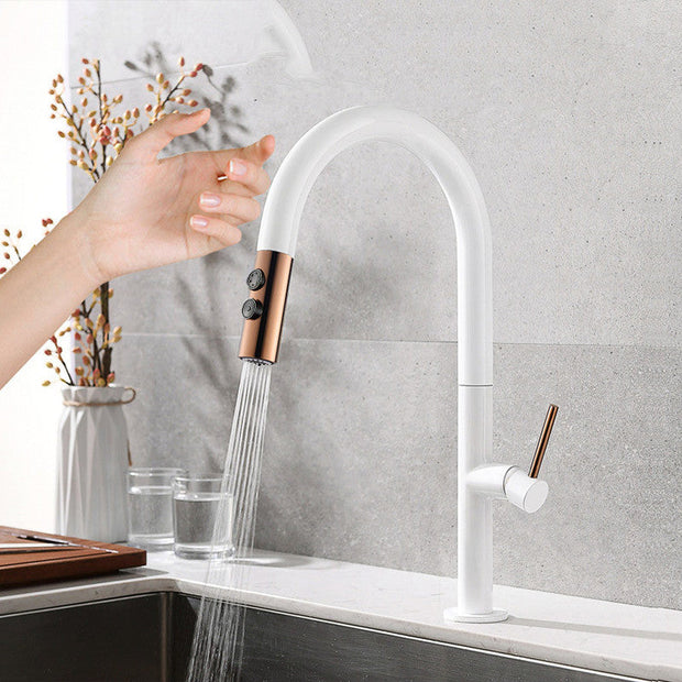 Kitchen  touch sensitive           |Hot And Cold Pull| Faucet