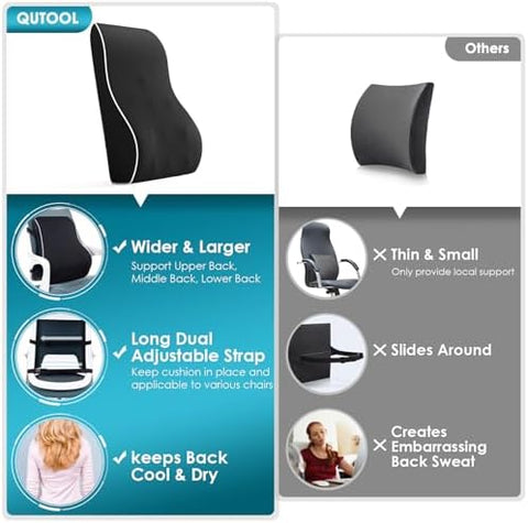Lumbar Support Pillow for Office Chair Back Support