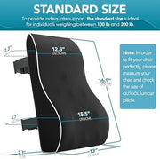 Lumbar Support Pillow for Office Chair Back Support