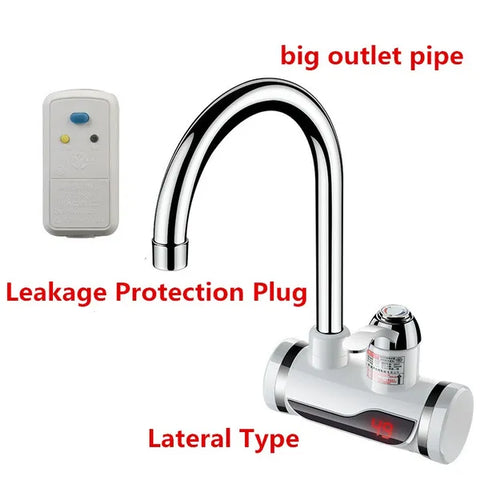 Electric Water Heater Instant Water Heater Faucet Water Heater Cold Heating Faucet Tankless Instantaneous Water Heater