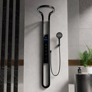 Nordic Rain LED Thermostatic Waterfall Shower Set