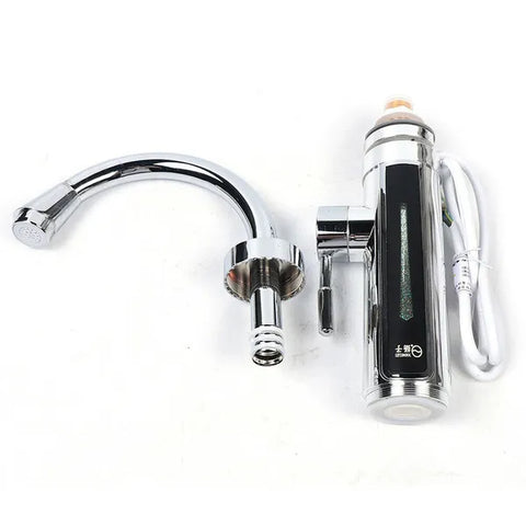 3300W Electric Faucet Hot Water Tap Instant Kitchen Faucet with Hose