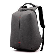 Carsonkangaroo USB Chargering Password Backpack 20-35L Large Capacity Outdoor Waterproof Men Business Laptop Bag