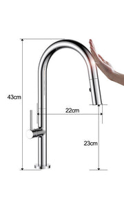 Kitchen  touch sensitive           |Hot And Cold Pull| Faucet