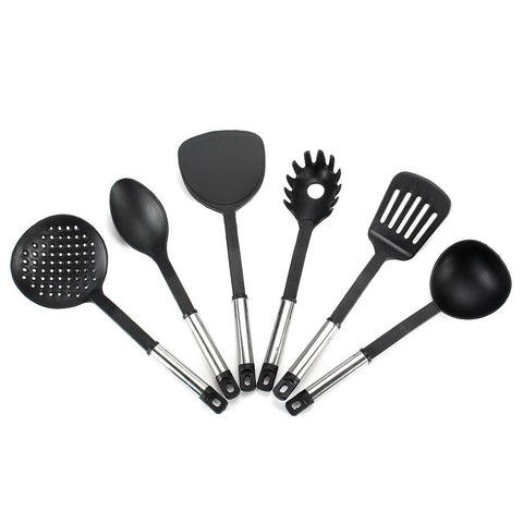 16 Piece High Performance Nonstick Pots and Pans/Cookware Set Soup Pot Frying Pan Kitchen Shovels Set - MRSLM