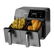 JH Multifunctional Dual-Zone Air Fryer with Two Large Baskets for Perfect Meals