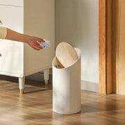 Modern Moheim Swing Bin with Walnut Lid