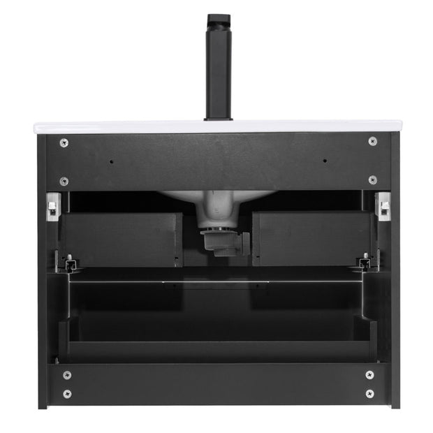 Bathilde 24" Wall Mounted Single Bathroom Vanity