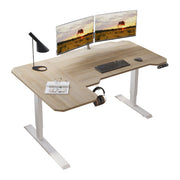 Daycia Height Adjustable L-Shape Standing Desk