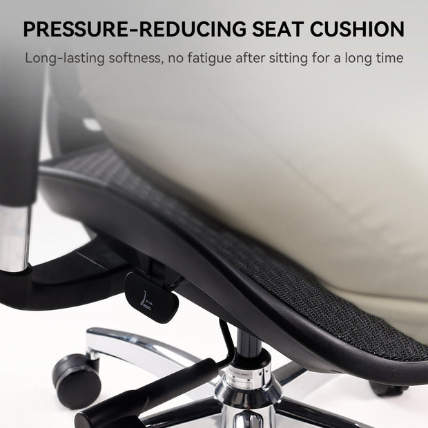 Ergonomic Office Chair with Independent Backrest