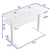 Fanchon Electric Height Adjustable Standing Desk