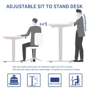 Fanchon Electric Height Adjustable Standing Desk