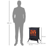 Gideon 54Cm H x 45Cm W Electric Fireplace